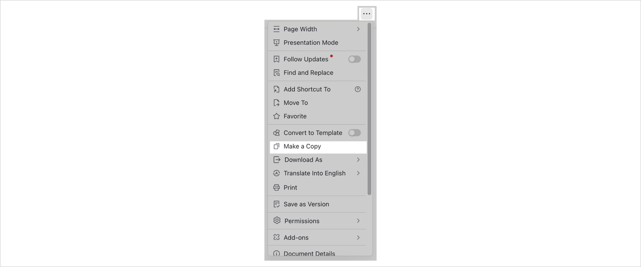 Copy, print, or download documents