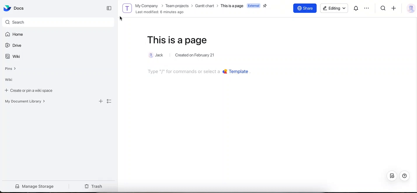 Get started with the new Feishu Docs homepage