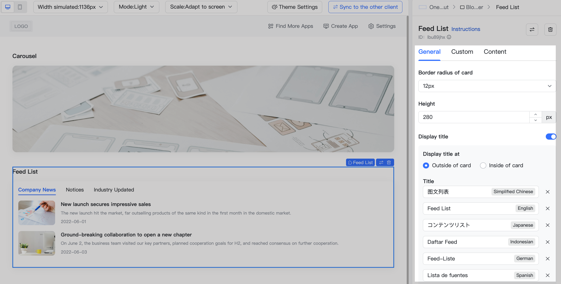 Edit a Custom Workplace