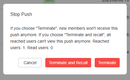 Create and manage Help Desk push notifications